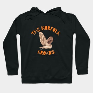 The Norfolk Broads Barn Owl Hoodie